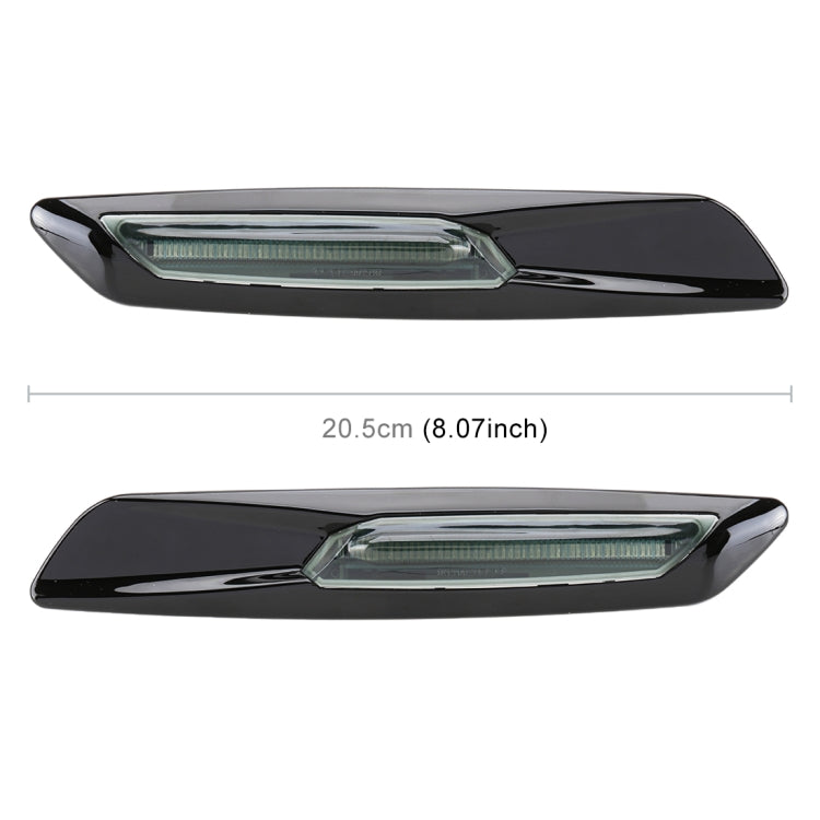 2 PCS Car Fender Light  LED Leaf Board Side DC12V / 1.7W for BMW, Yellow Light, Style:D - Arrow Turn Lights by PMC TechLife | Online Shopping South Africa | PMC TechLife | Buy Now Pay Later Mobicred