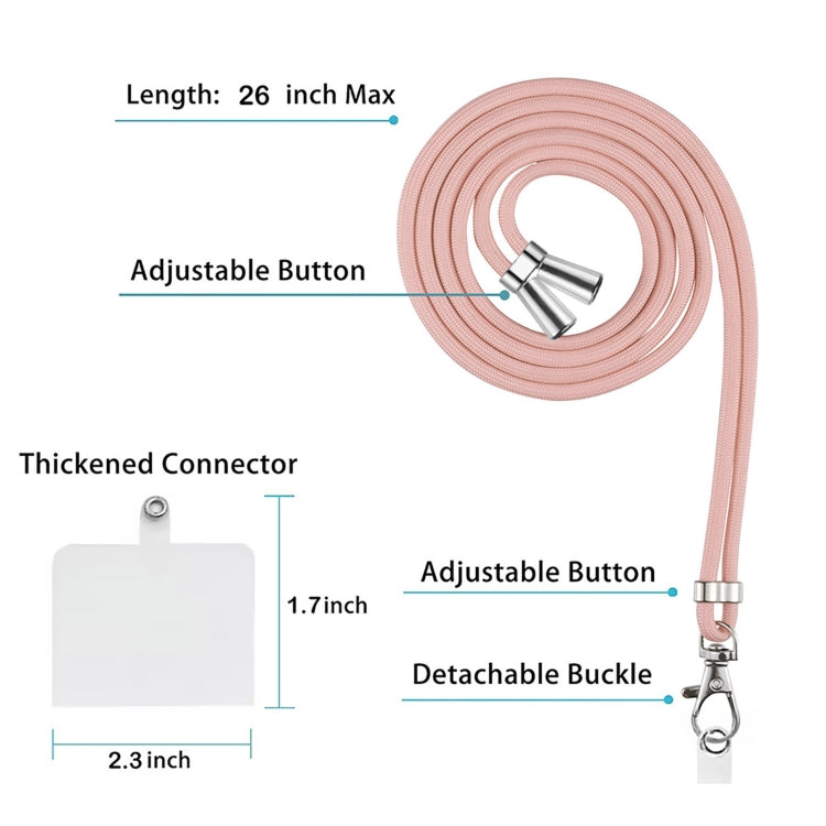 For Google Pixel 9 Pro XL Electroplating IMD TPU Phone Case with Lanyard(Pink Scales) - Google Cases by PMC TechLife | Online Shopping South Africa | PMC TechLife | Buy Now Pay Later Mobicred