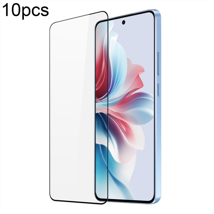 For OPPO Reno11 F 10pcs DUX DUCIS 0.33mm 9H Medium Alumina Tempered Glass Film - Reno11 F Tempered Glass by DUX DUCIS | Online Shopping South Africa | PMC Jewellery | Buy Now Pay Later Mobicred