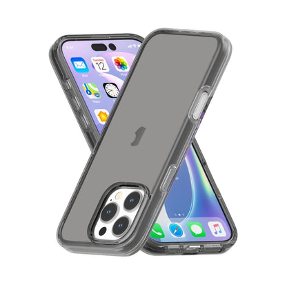 For iPhone 16 Pro Max Shockproof Terminator Transparent Phone Case(Grey) - iPhone 16 Pro Max Cases by PMC Jewellery | Online Shopping South Africa | PMC Jewellery | Buy Now Pay Later Mobicred