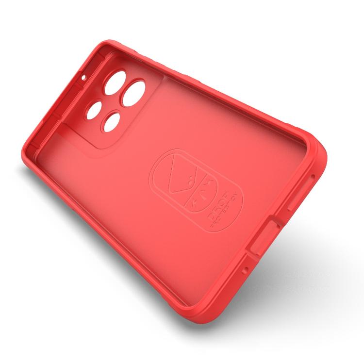 For Motorola Moto G86 5G Magic Shield TPU + Flannel Phone Case(Black) - free shipping - PMC TechLife - Order now!