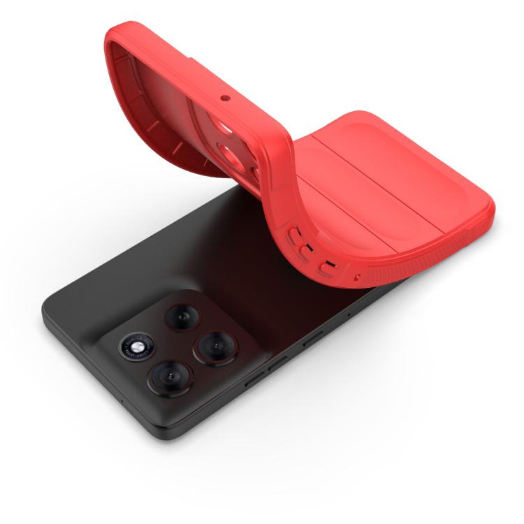 For Motorola Moto G86 5G Magic Shield TPU + Flannel Phone Case(Black) - free shipping - PMC TechLife - Order now!