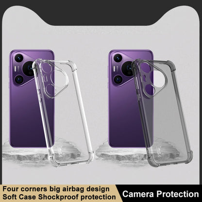 For Huawei Pura 70 Pro / 70 Pro+ imak Shockproof Airbag TPU Phone Case(Transparent) - Huawei Cases by imak | Online Shopping South Africa | PMC Jewellery | Buy Now Pay Later Mobicred