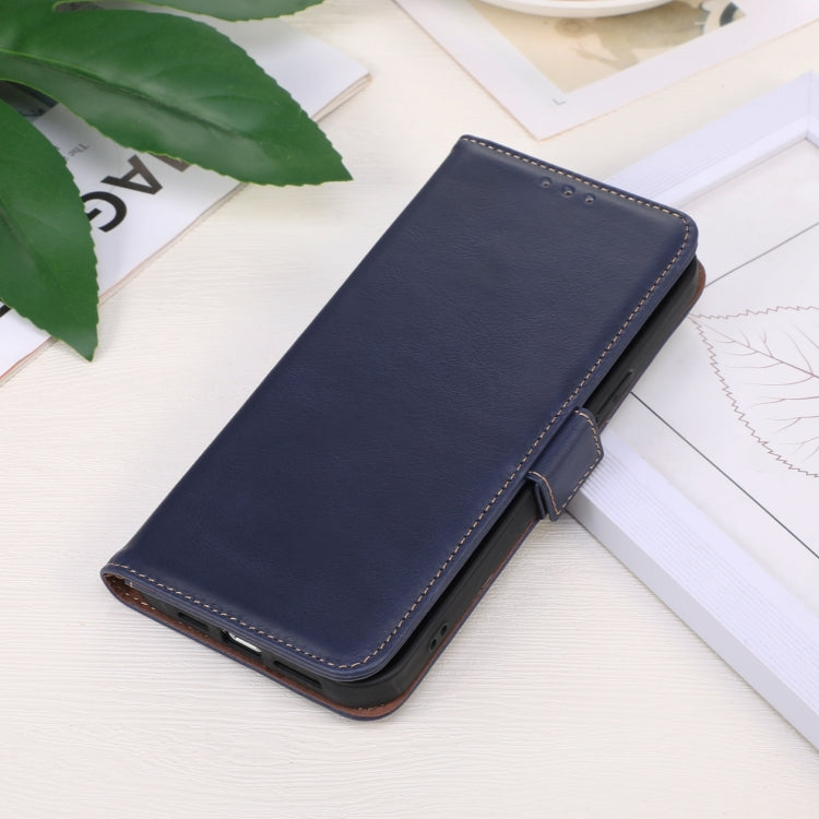 For OnePlus Nord 13 Magnetic Crazy Horse Texture Genuine Leather RFID Phone Case(Blue) - OnePlus Cases by PMC TechLife | Online Shopping South Africa | PMC TechLife | Buy Now Pay Later Mobicred