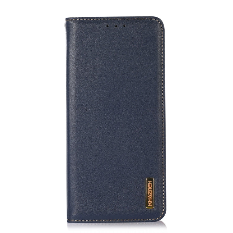 For Nokia G42 5G KHAZNEH Nappa Top Layer Cowhide Leather Phone Case(Blue) - Nokia Cases by PMC TechLife | Online Shopping South Africa | PMC TechLife | Buy Now Pay Later Mobicred