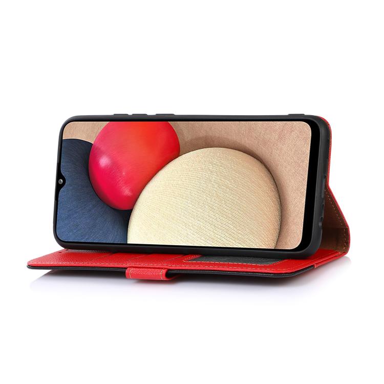 For iPhone 17 Pro Max KHAZNEH Litchi Texture Leather RFID Phone Case(Red) - free shipping - PMc TechLife - Order now!
