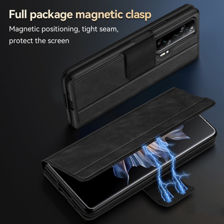 For Honor Magic Vs SULADA All-inclusive Magnetic Snap Flip Leather Phone Case(Brown) - free shipping - PMC TechLife - Order now!