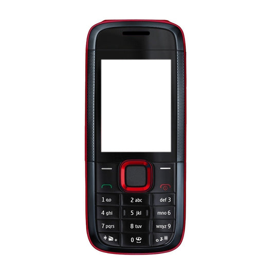 For Nokia 5130XM Full Housing Cover(Red) - Full Housing Cover by PMC Jewellery | Online Shopping South Africa | PMC Jewellery