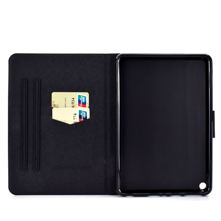 For Amazon Fire Max 11 2023 Colored Drawing Smart Leather Tablet Case(Tower) - Amazon by PMC TechLife | Online Shopping South Africa | PMC TechLife | Buy Now Pay Later Mobicred
