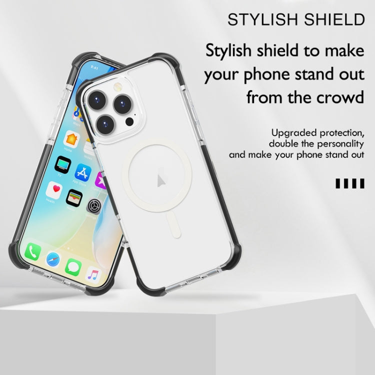 For iPhone 15 Acrylic Magsafe Magnetic Shockproof Phone Case(Blue) - free shipping - PMC TechLife - Order now!
