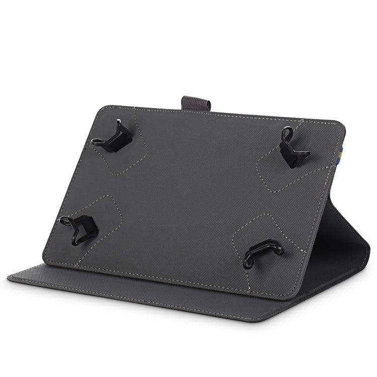 For 7-8 inch Marble Cloth Texture Horizontal Flip Universal Tablet PC Leather Case with Pen Slot & Holder(Green) - 8 inch by PMC TechLife | Online Shopping South Africa | PMC TechLife | Buy Now Pay Later Mobicred