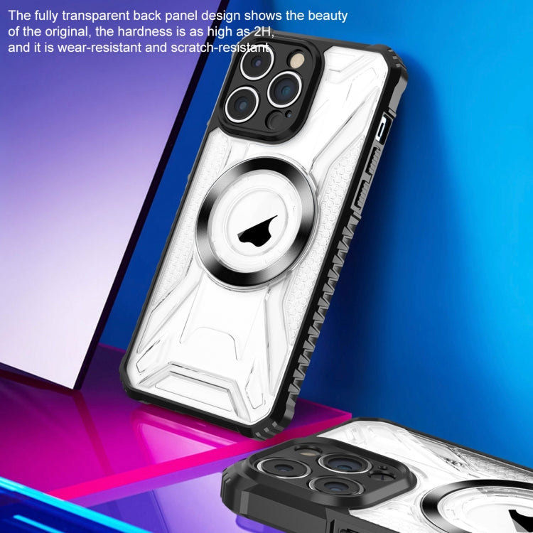 For iPhone 13 CD Texture Magsafe Phone Case(Black) - iPhone 13 Cases by PMC TechLife | Online Shopping South Africa | PMC TechLife | Buy Now Pay Later Mobicred