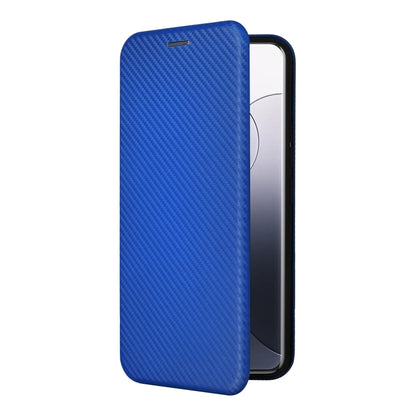 For Xiaomi 14 Pro Carbon Fiber Texture Flip Leather Phone Case(Blue) - 14 Pro Cases by PMC Jewellery | Online Shopping South Africa | PMC Jewellery