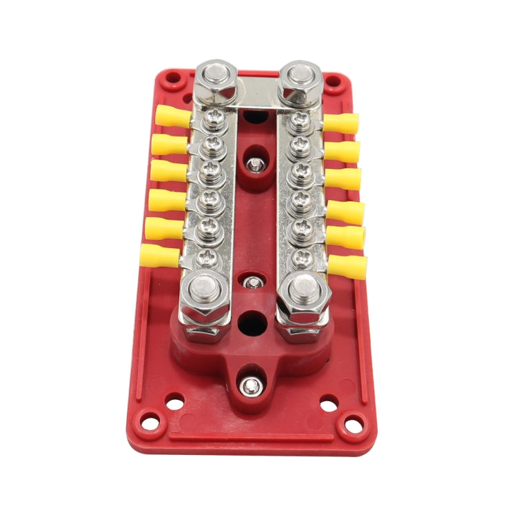 CP-3159 300A 12-48V RV Yacht Modified Double Row 12-way M6 Terminal Busbar with 12pcs Terminals - Booster Cable & Clip by PMC Jewellery | Online Shopping South Africa | PMC Jewellery | Buy Now Pay Later Mobicred