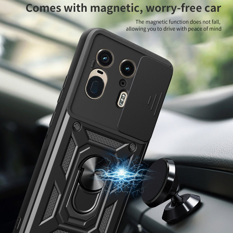 For Motorola Edge 50 Ultra Sliding Camera Cover Design TPU+PC Phone Case(Red) - free shipping - PMC TechLife - Order now!
