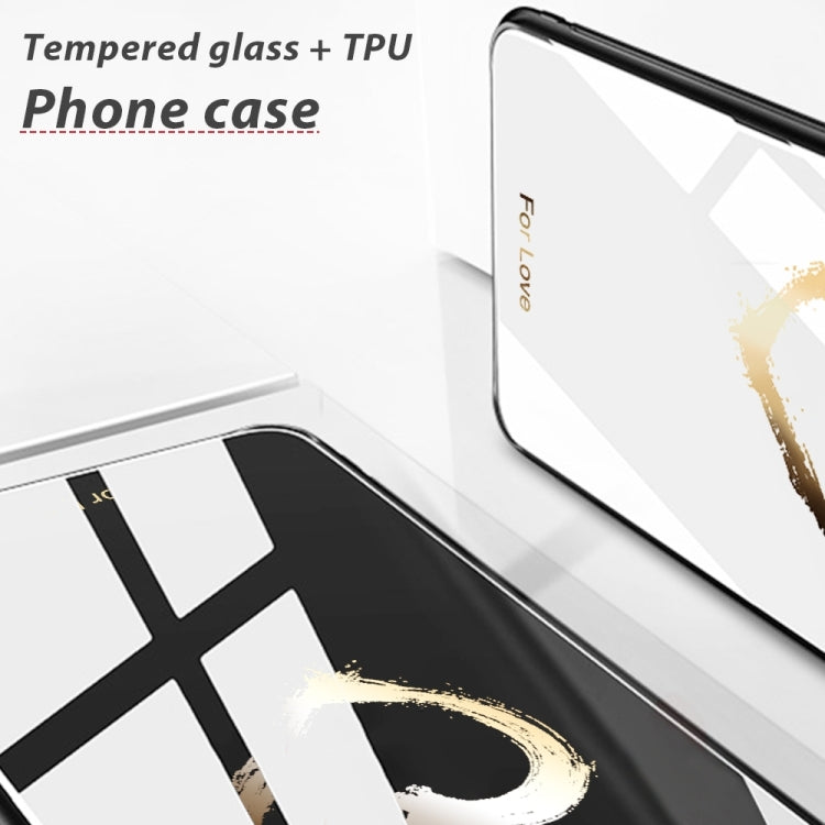 For iPhone 16 Pro Max Colorful Painted Glass Phone Case(Flamingo) - iPhone 16 Pro Max Cases by PMC TechLife | Online Shopping South Africa | PMC TechLife | Buy Now Pay Later Mobicred