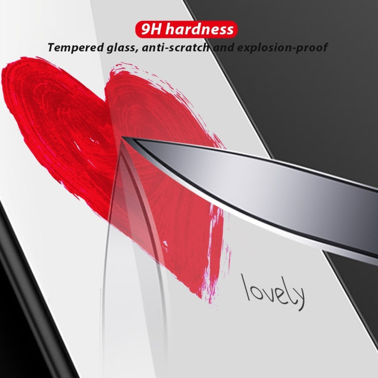 For iPhone 16 Plus Colorful Painted Glass Phone Case(Sapling) - free shipping - PMC TechLife - Order now!