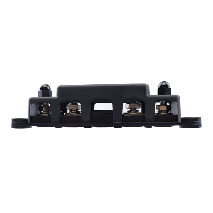 CP-4124-01 RV Yacht M8 Single Row 4-way Power Distribution Block Busbar with Cover with 300A Fuse - Booster Cable & Clip by PMC Jewellery | Online Shopping South Africa | PMC Jewellery | Buy Now Pay Later Mobicred