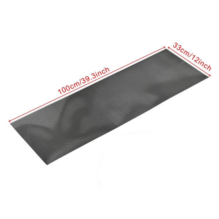 XH-6013 100x33cm Universal Car Grill Mesh Aluminum Alloy Grille Insert Bumper, Type:Small Hole(Red) - Front Grille Decoration Strip by PMC TechLife | Online Shopping South Africa | PMC TechLife | Buy Now Pay Later Mobicred