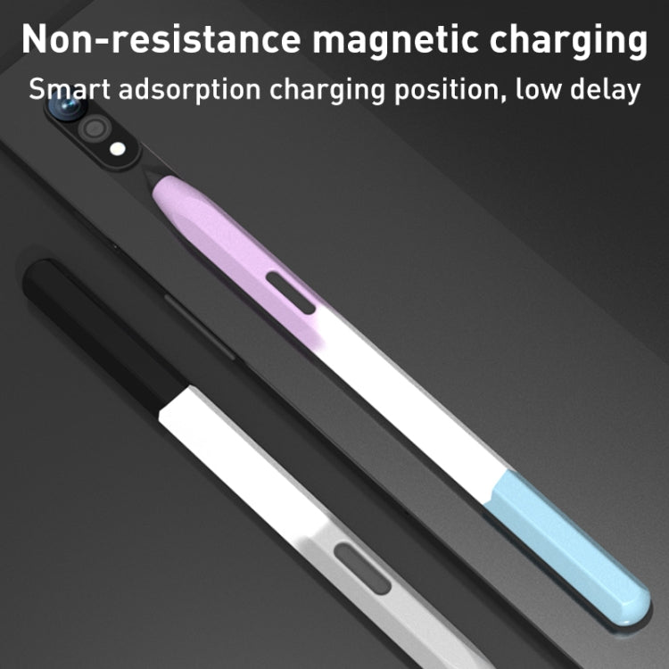 For Samsung Galaxy Tab S6 Lite LOVE MEI Rainbow Liquid Silicone Protective Pen Case(Yellow) - Pencil Accessories by LOVE MEI | Online Shopping South Africa | PMC TechLife