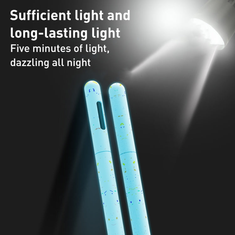 For Samsung Galaxy Tab S7 LOVE MEI Luminous Silicone Protective Pen Case(White) - Pencil Accessories by LOVE MEI | Online Shopping South Africa | PMC TechLife
