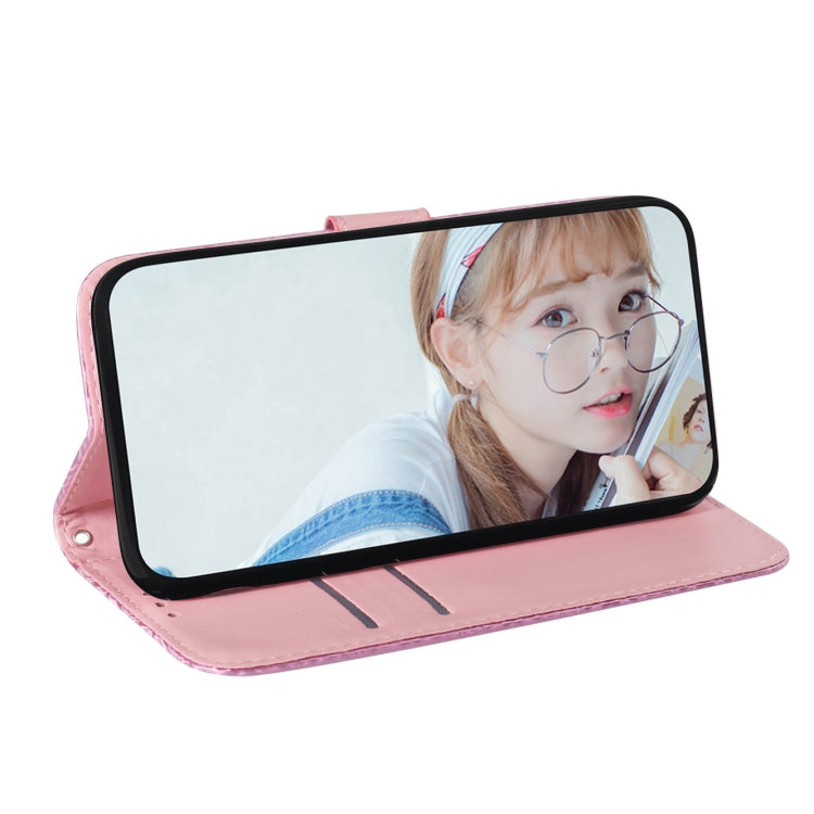 For iPhone 16 Pro Max Colorful Magnetic Buckle Leather Phone Case(Pink) - iPhone 16 Pro Max Cases by PMC TechLife | Online Shopping South Africa | PMC TechLife | Buy Now Pay Later Mobicred
