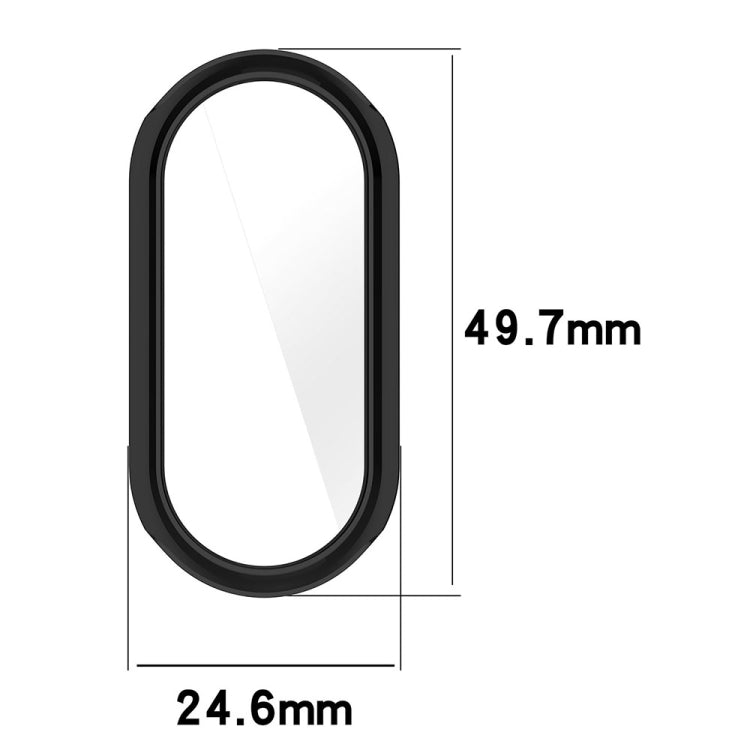 For Xiaomi Mi Band 8 / 9 Ceramic / 10 Ceramic Full Coverage TPU Electroplating Watch Protective Cover(Pink) - free shipping - PMC TechLife - Order now!