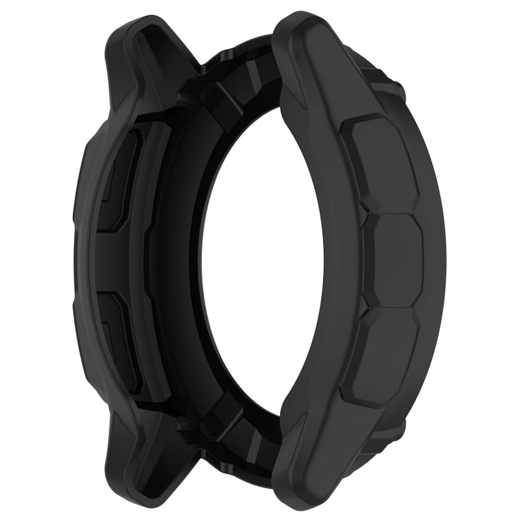 For Garmin Instinct 2X Armor Hollow Watch Protective Case(Black) - Watch Cases by PMC TechLife | Online Shopping South Africa | PMC TechLife | Buy Now Pay Later Mobicred