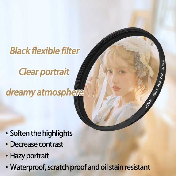 JSR Black Mist Filter Camera Lens Filter, Size:43mm(1/4 Filter) - free shipping - PMC TechLife - Order now!