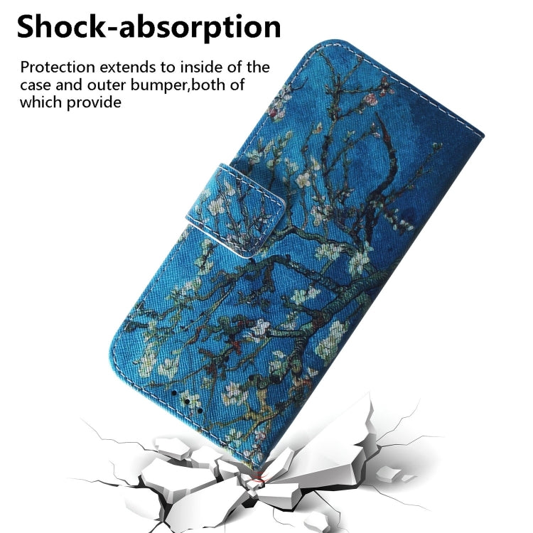 For iPhone 16 Pro Max Coloured Drawing Flip Leather Phone Case(Apricot) - iPhone 16 Pro Max Cases by PMC TechLife | Online Shopping South Africa | PMC TechLife | Buy Now Pay Later Mobicred