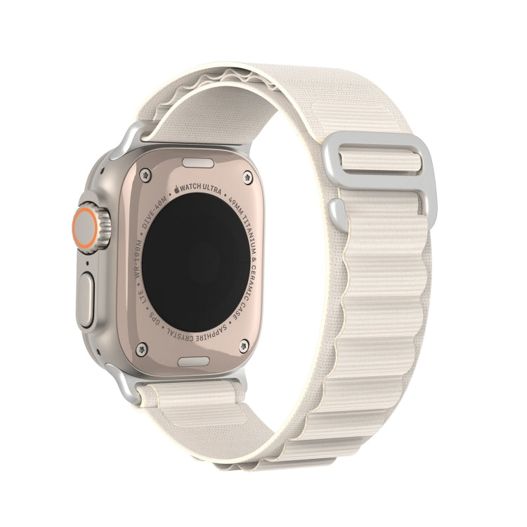For Apple Watch Series 7 41mm DUX DUCIS GS Series Nylon Loop Watch Band(Starlight) - free shipping - PMC Jewellery - Order now!