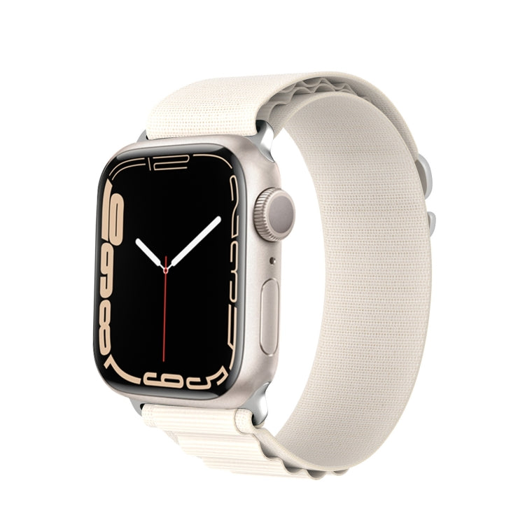 For Apple Watch Series 2 42mm DUX DUCIS GS Series Nylon Loop Watch Band(Starlight) - Watch Bands by DUX DUCIS | Online Shopping South Africa | PMC Jewellery | Buy Now Pay Later Mobicred