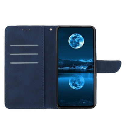 For Google Pixel 9 Pro Stitching Embossed Leather Phone Case(Blue) - Google Cases by PMC Jewellery | Online Shopping South Africa | PMC Jewellery | Buy Now Pay Later Mobicred