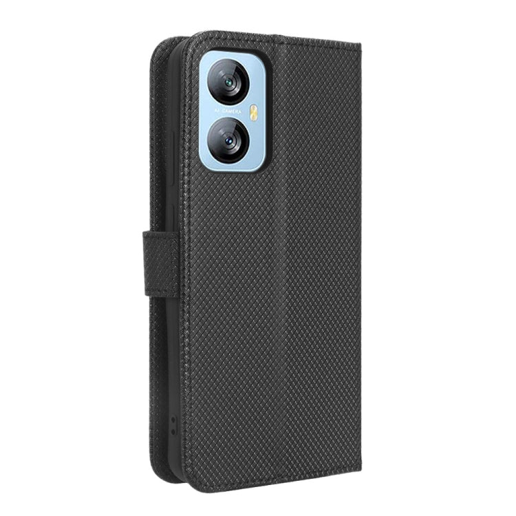 For Blackview A52 / A52 Pro Diamond Texture Leather Phone Case(Black) - More Brand by PMC Jewellery | Online Shopping South Africa | PMC Jewellery