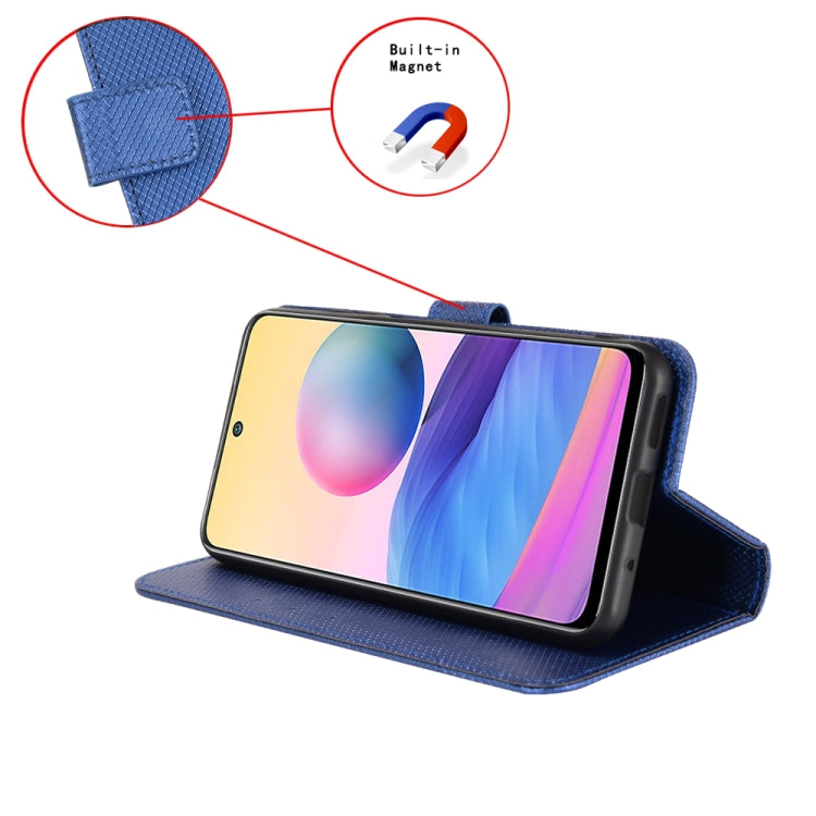For Blackview A200 Pro Diamond Texture Leather Phone Case(Blue) - More Brand by PMC TechLife | Online Shopping South Africa | PMC TechLife
