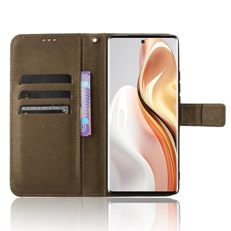 For Ulefone Note 17 Pro Diamond Texture Leather Phone Case(Brown) - Ulefone Cases by PMC Jewellery | Online Shopping South Africa | PMC Jewellery | Buy Now Pay Later Mobicred