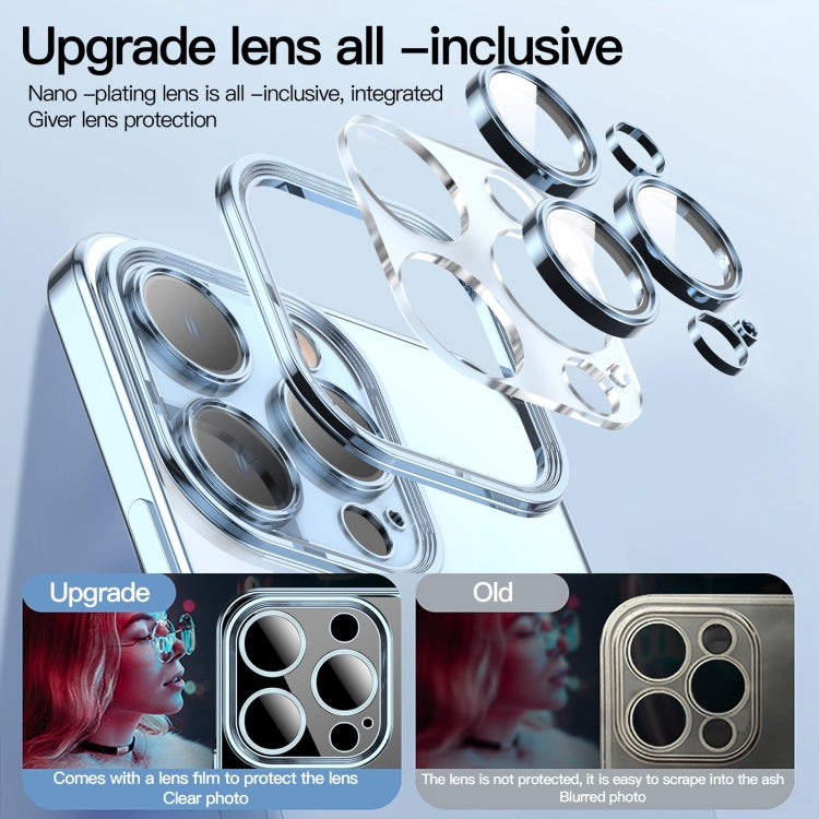 For iPhone 15 Lens Protector MagSafe Electroplated Phone Case(Navy Blue) - free shipping - PMC TechLife - Order now!
