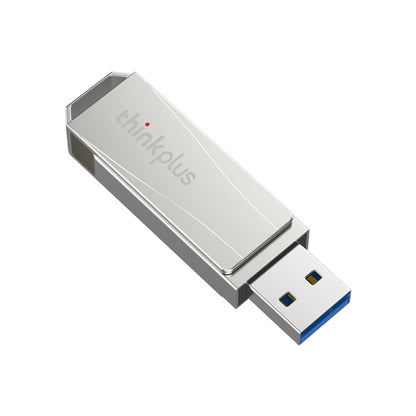 Lenovo Thinkplus USB 3.0 Rotating Flash Drive, Memory:256GB(Silver) - USB Flash Drives by Lenovo | Online Shopping South Africa | PMC Jewellery | Buy Now Pay Later Mobicred