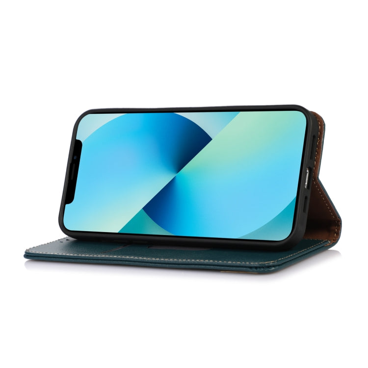 For Honor 90 KHAZNEH Nappa Top Layer Cowhide Leather Phone Case(Green) - Honor Cases by PMC TechLife | Online Shopping South Africa | PMC TechLife | Buy Now Pay Later Mobicred