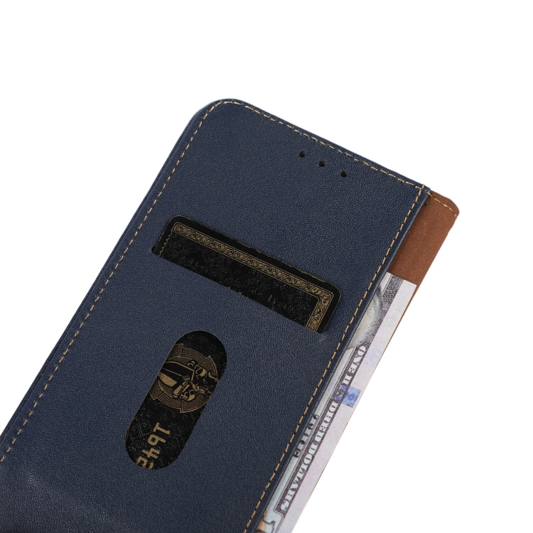 For Honor X6b KHAZNEH Nappa Top Layer Cowhide Leather Phone Case(Blue) - Honor Cases by PMC TechLife | Online Shopping South Africa | PMC TechLife | Buy Now Pay Later Mobicred