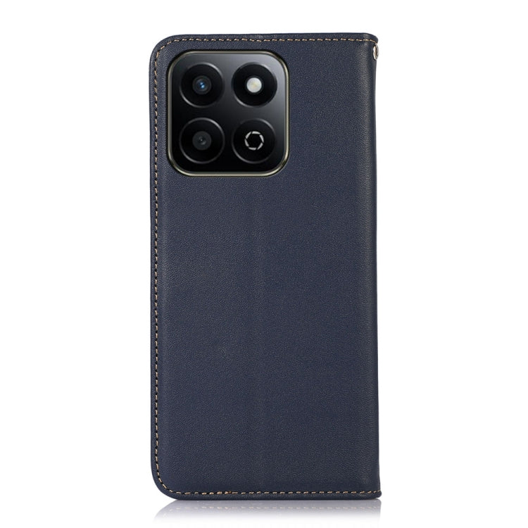 For Honor Play 60 Plus / 200 Smart KHAZNEH Nappa Top Layer Cowhide Leather Phone Case(Blue) - Honor Cases by PMC TechLife | Online Shopping South Africa | PMC TechLife | Buy Now Pay Later Mobicred