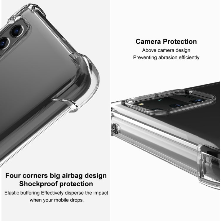 For Honor Magic6 Pro 5G imak Shockproof Airbag TPU Phone Case(Transparent) - Honor Cases by imak | Online Shopping South Africa | PMC Jewellery