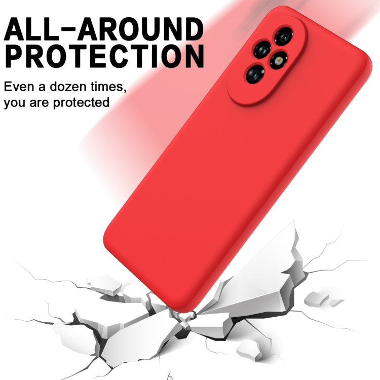 For Honor 200 Solid Color Liquid Silicone Dropproof Full Coverage Phone Case(Red) - free shipping - PMC TechLife - Order now!