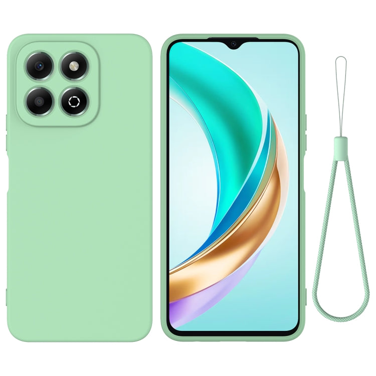 For Honor X6b 4G Solid Color Liquid Silicone Dropproof Full Coverage Phone Case(Green) - free shipping - PMC TechLife - Order now!