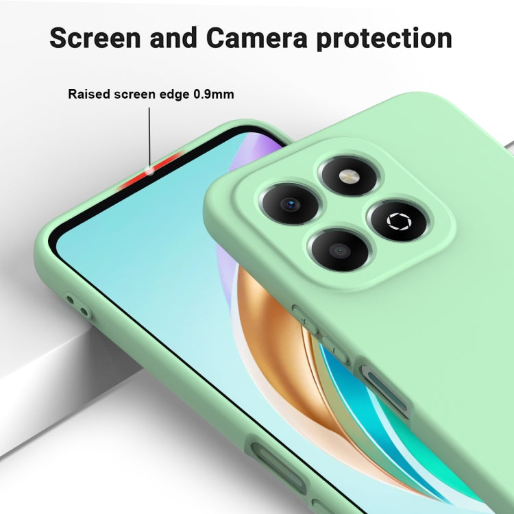 For Honor X6b 4G Solid Color Liquid Silicone Dropproof Full Coverage Phone Case(Green) - free shipping - PMC TechLife - Order now!