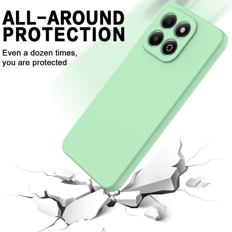 For Honor X6b 4G Solid Color Liquid Silicone Dropproof Full Coverage Phone Case(Green) - free shipping - PMC TechLife - Order now!