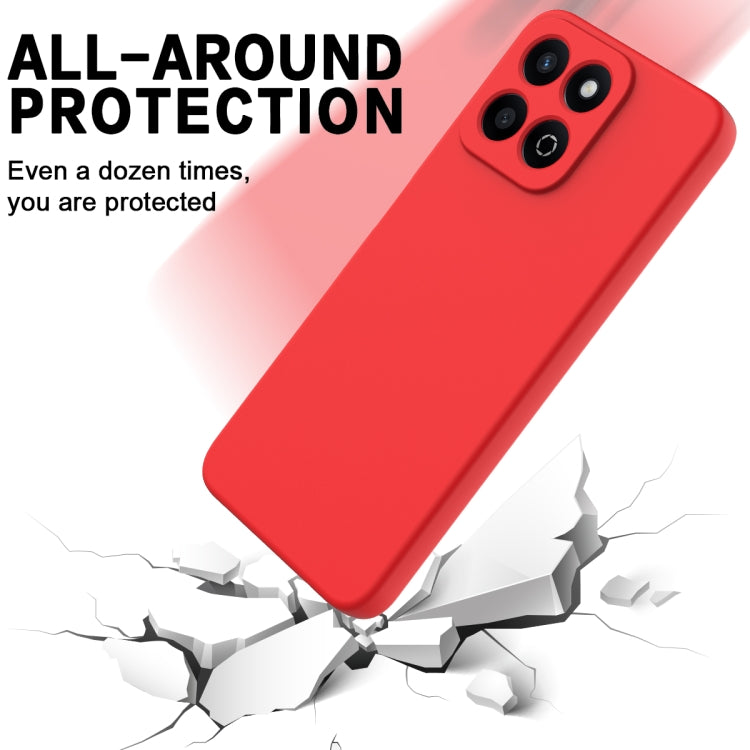 For Honor 200 Smart Solid Color Liquid Silicone Dropproof Full Coverage Phone Case(Red) - free shipping - PMC TechLife - Order now!