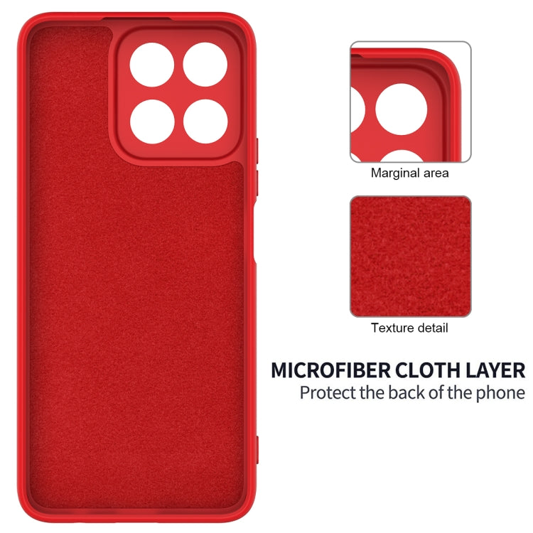 For Honor 200 Smart Solid Color Liquid Silicone Dropproof Full Coverage Phone Case(Red) - free shipping - PMC TechLife - Order now!