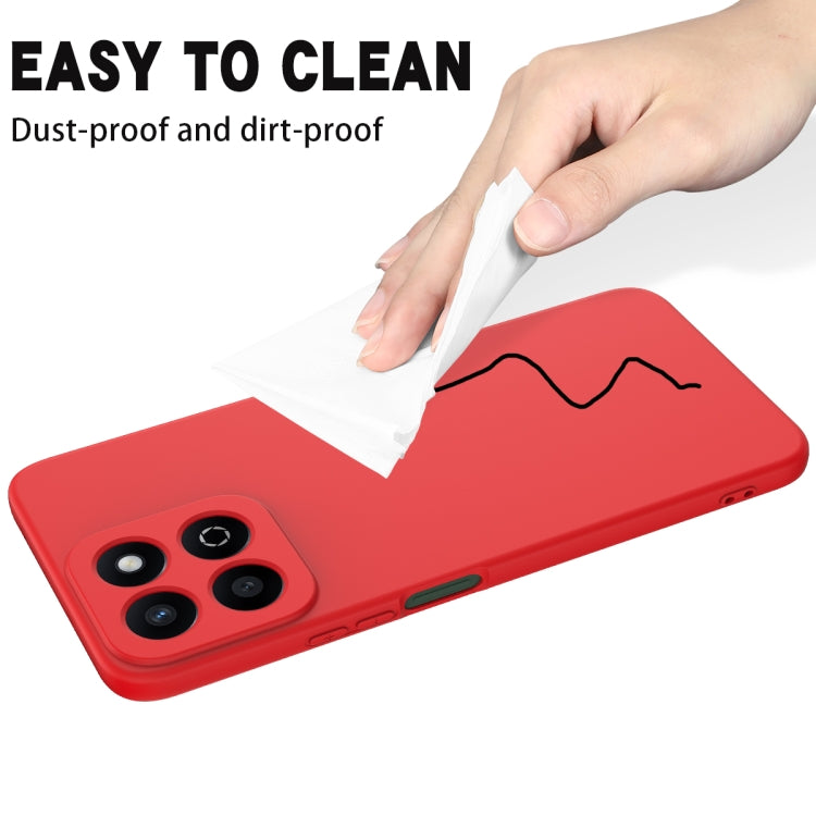 For Honor 200 Smart Solid Color Liquid Silicone Dropproof Full Coverage Phone Case(Red) - free shipping - PMC TechLife - Order now!