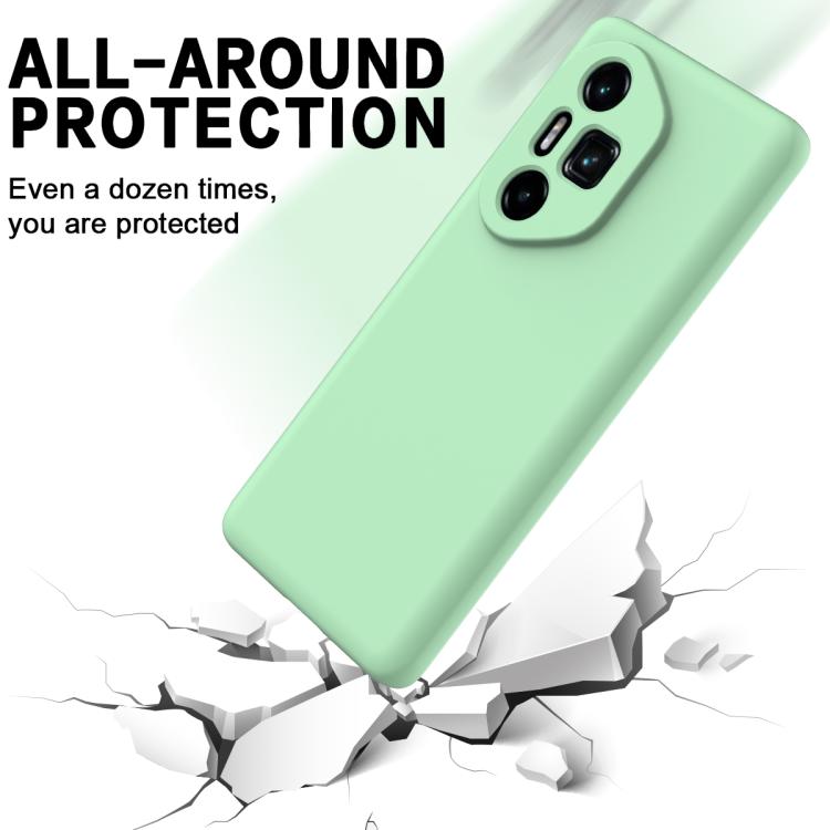 For Honor 300 Ultra / 300 Pro Solid Color Liquid Silicone Dropproof Full Coverage Phone Case(Green) - free shipping - PMC TechLife - Order now!